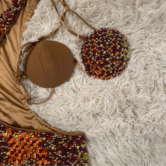 Camila Coelho Sofia Sequins Mini Dress size XS - Picture 9 of 9